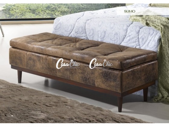 Recamier Calçadeira Bau Azaleia 3964 1.45 m